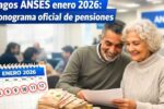 Pagos ANSES enero 2026 cronograma oficial de pensiones mínimas de $85,000